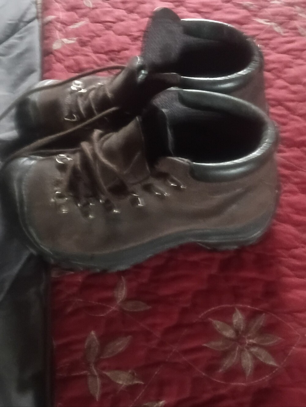 Women's Keen Brown Leather Hiking Boots